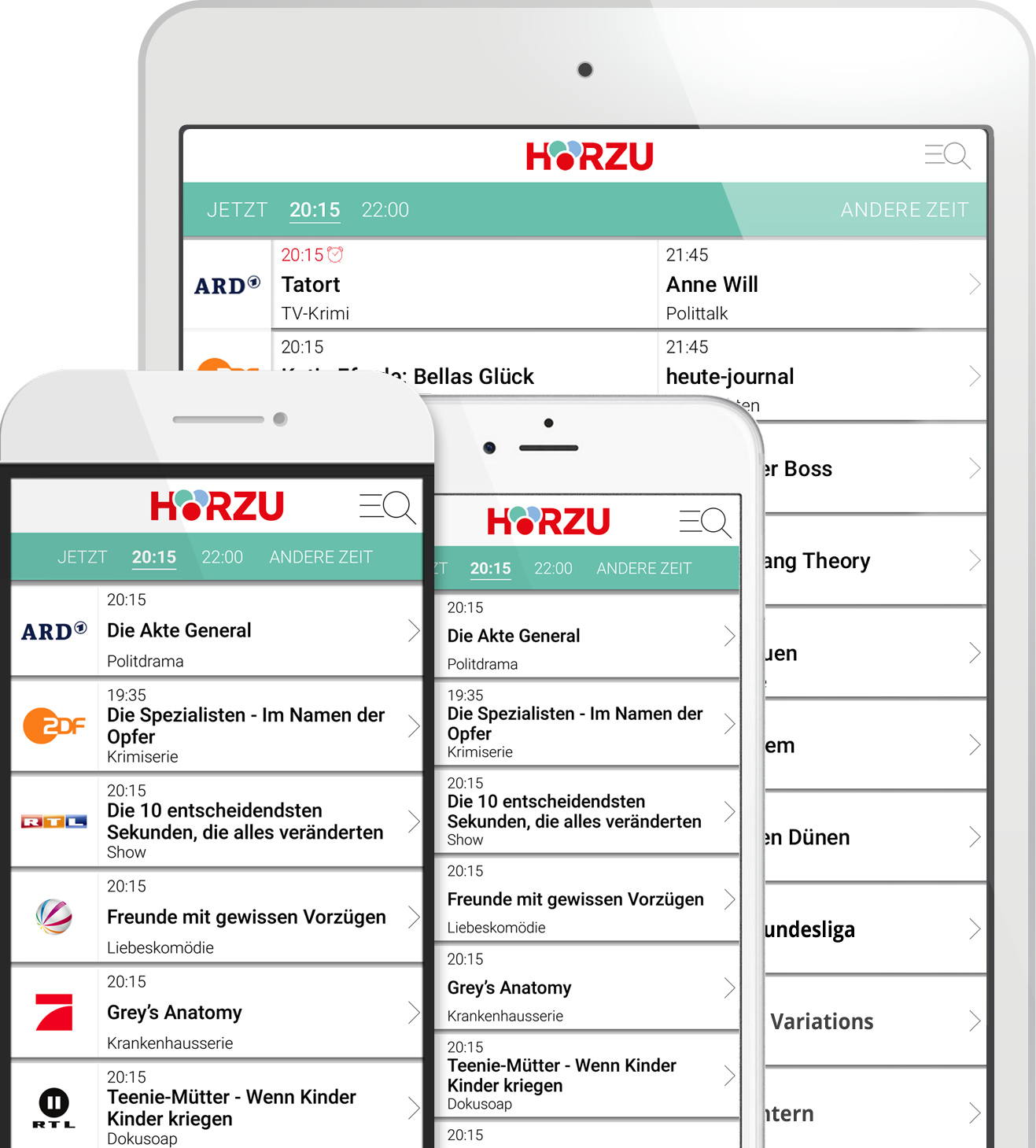 HÖRZU Android/iPhone Home